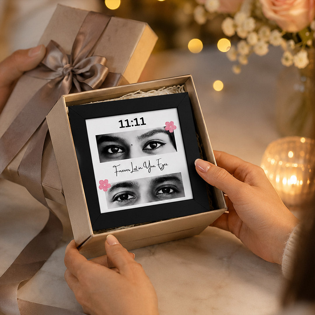 Personalized Romantic Couple Photo Frame | Love Craft Gifts™