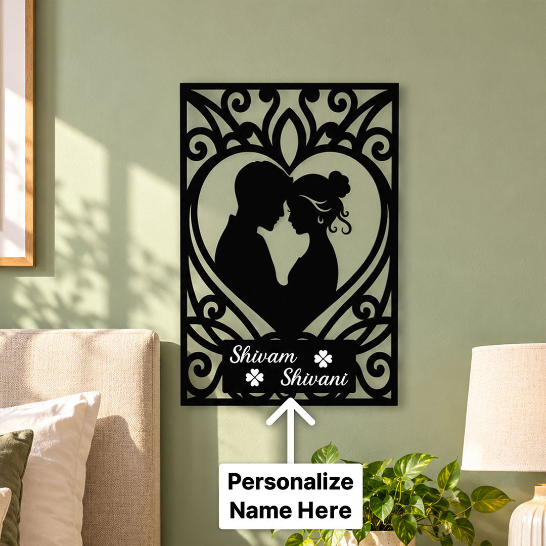 Personalized Wedding Couple Name Keepsake | Love Craft Gifts™