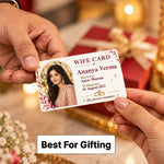 Personalized Wedding Date Cards for Husband & Wife | Love Craft Gifts™