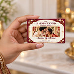 Personalized Wedding Keepsake Card with Vows | Love Craft Gifts™