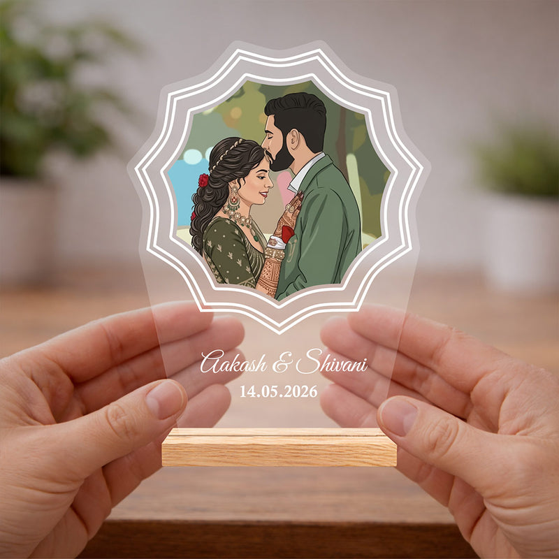 Personalized Spotify Song Photo Cushion Cover with Custom Name & Picture | Romantic Couple Gift for Anniversary, Birthday & Valentine’s Day - 12x12" | Love Craft Gifts™