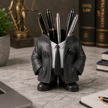 Personalized Advocate Coat Pen Stand | Unique Desk Organizer Gift for Lawyers, Judges & Legal Professionals