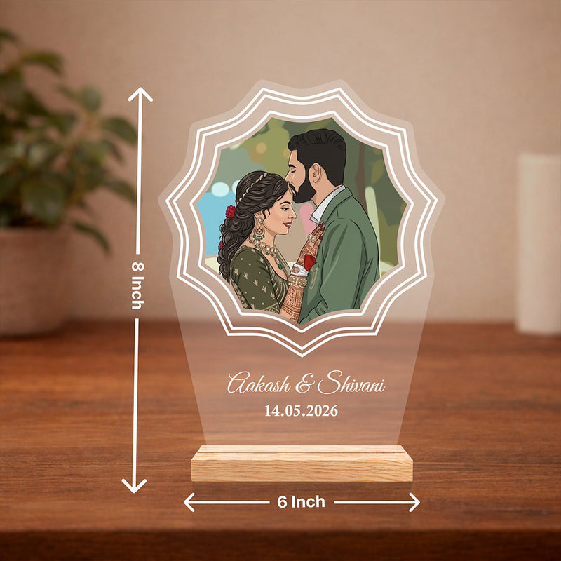 Personalized Spotify Song Photo Cushion Cover with Custom Name & Picture | Romantic Couple Gift for Anniversary, Birthday & Valentine’s Day - 12x12" | Love Craft Gifts™