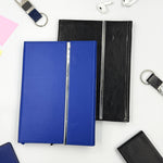 Personalized A5 Vegan Leather Diary Notebook | Custom Name Magnetic Journal Planner for Office, Study & Corporate Gifting | Love Craft Gifts™