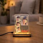 Personalized Brother Photo LED Lamp – Custom Acrylic Photo Night Light (8×6 Inch) | Love Craft Gifts