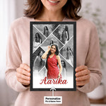 Personalized Photo Collage Wall Frame with Custom Name | Aesthetic Memory Picture Frame Gift Available in 8x12" to 24x36" | Love Craft Gifts™
