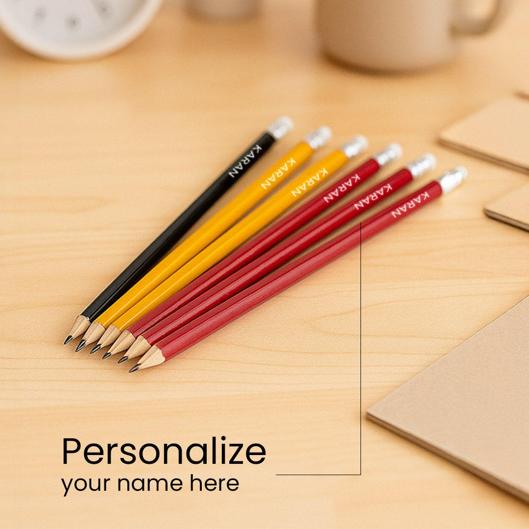 Personalized Construction Truck Pencil Gift Set | Custom Name | Love Craft Gifts