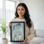 Personalized “Journey of Love” Couple Photo Frame | Love Craft Gifts