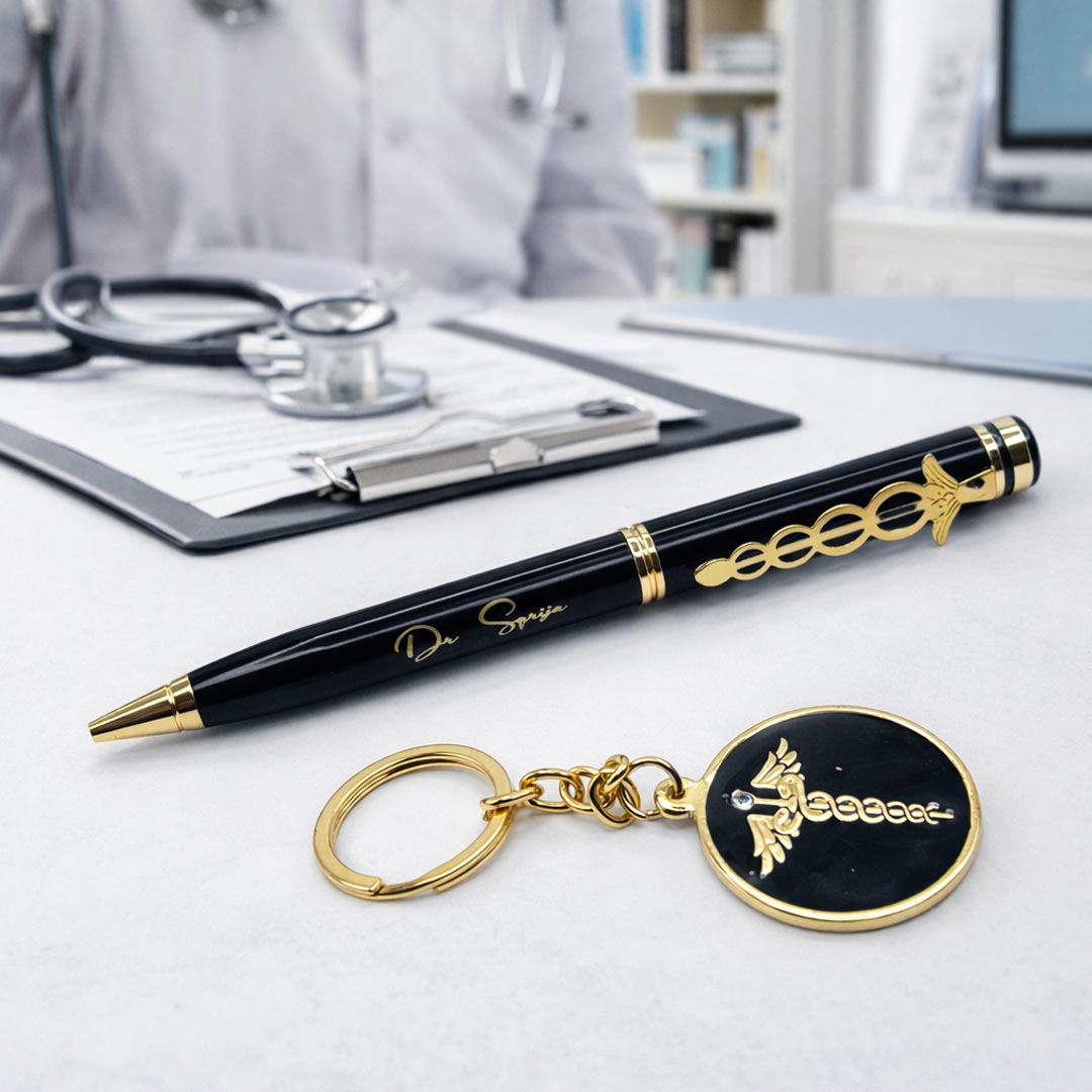 Personalized Doctor Pen & Keychain Gift Set | Love Craft Gifts
Product Subtitle
