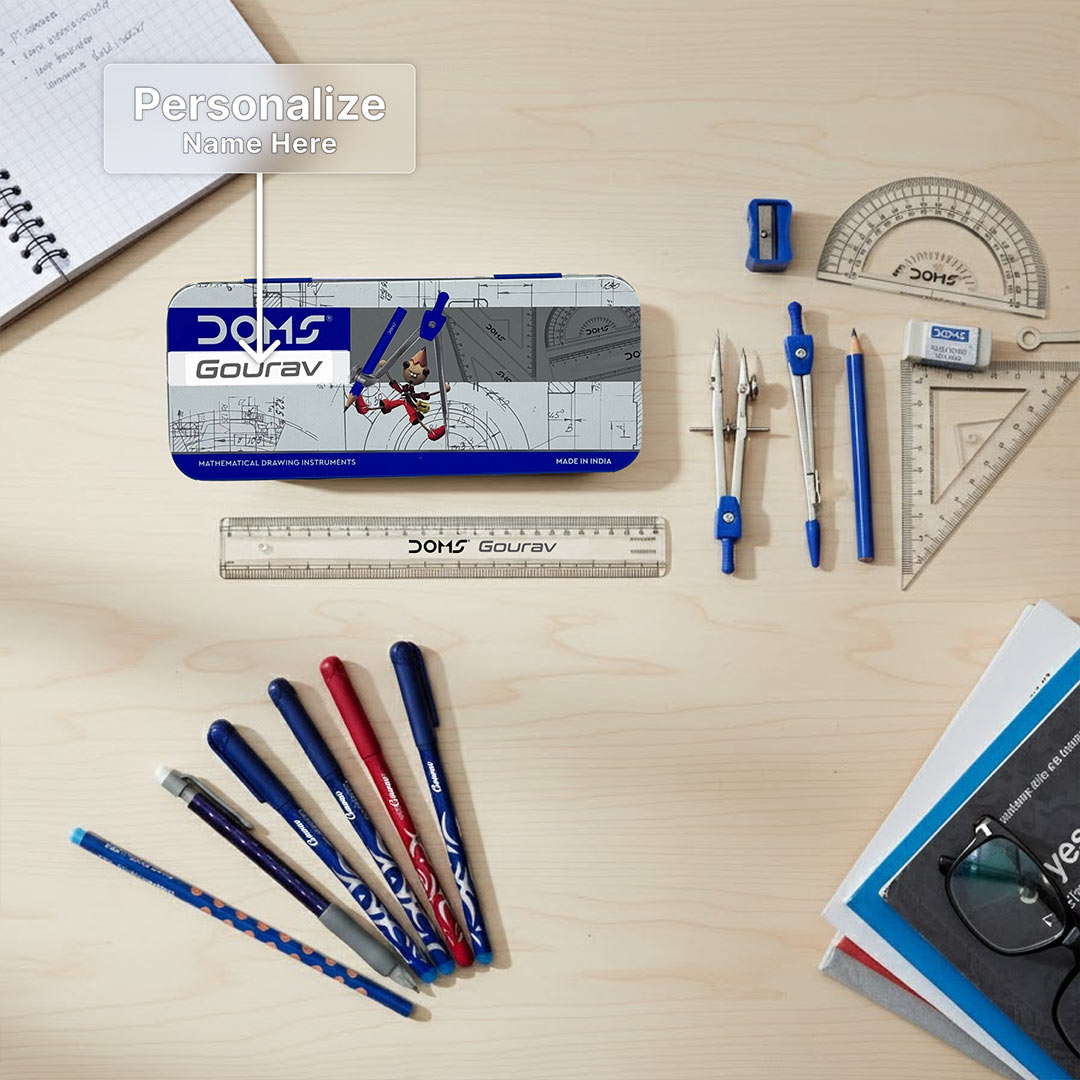 DOMS Exam Essential Stationery Kit (Multicolour) | Love Craft Gifts