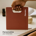 Personalized Brown Handle Diary | Love Craft Gifts