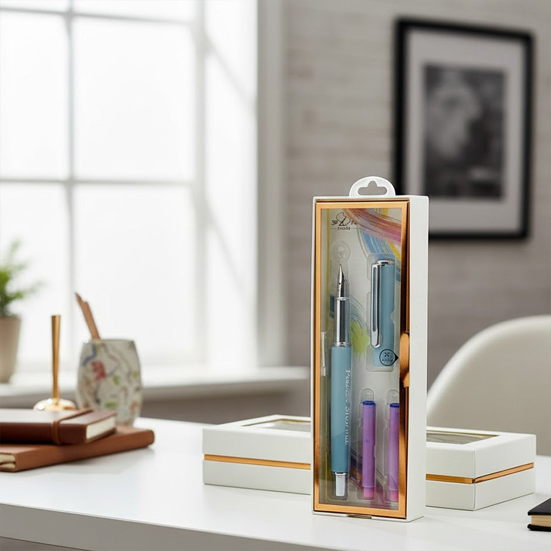 Personalized Fountain Pen Gift Set with Custom Name Engraving | Love Craft Gifts