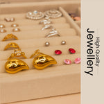 Personalized Beige Velvet Jewellery Organizer Box with Jewellery (According to Availability)| Love Craft Gifts