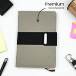 Personalized Premium Leatherette Diary with Custom Name | Professional Corporate Gift for Men & Women - 5.5x8.3" | Love Craft Gifts™