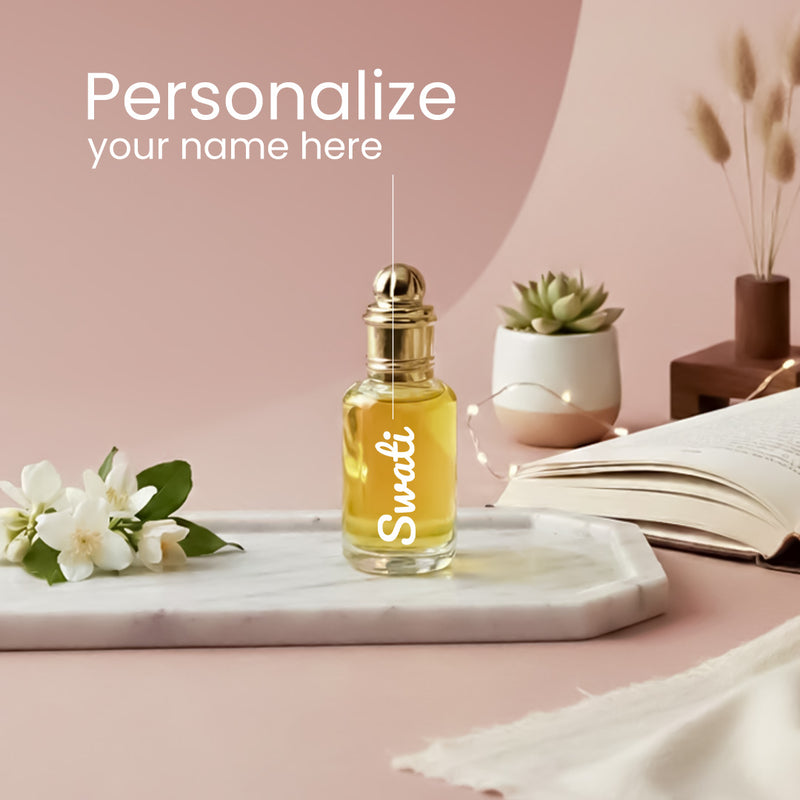 Personalized Gulab Kesar Ittar (10 ml) | Love Craft Gifts