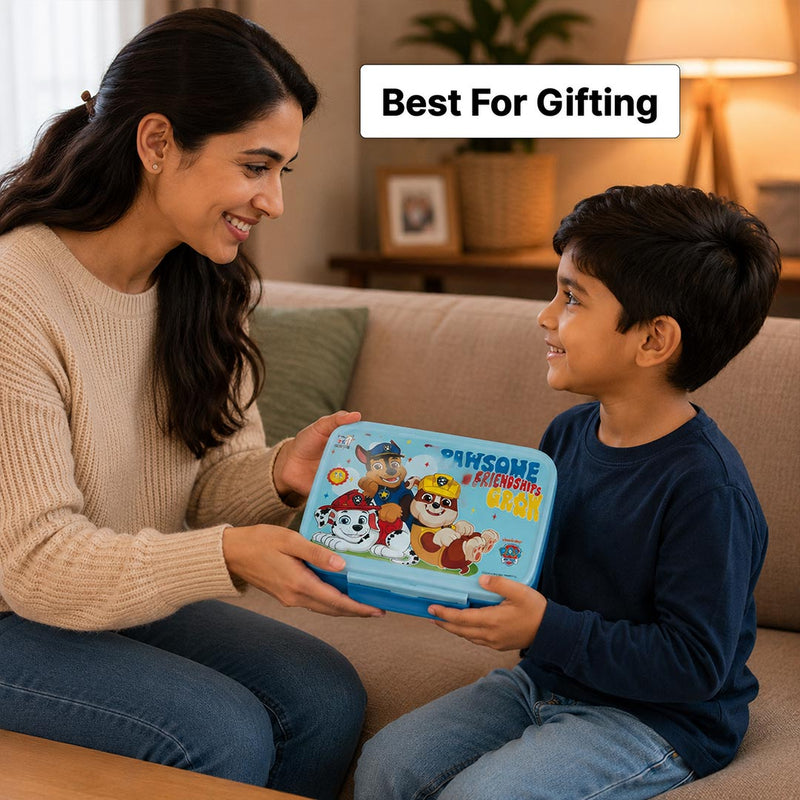 Personalized Paw Patrol Kids Lunch Box with Custom Name | Cute School Tiffin Gift for Kids - 550ml | Love Craft Gifts™