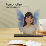 Fairy Glow – Personalized Kids Cartoon Acrylic LED Lamp | Love Craft Gifts