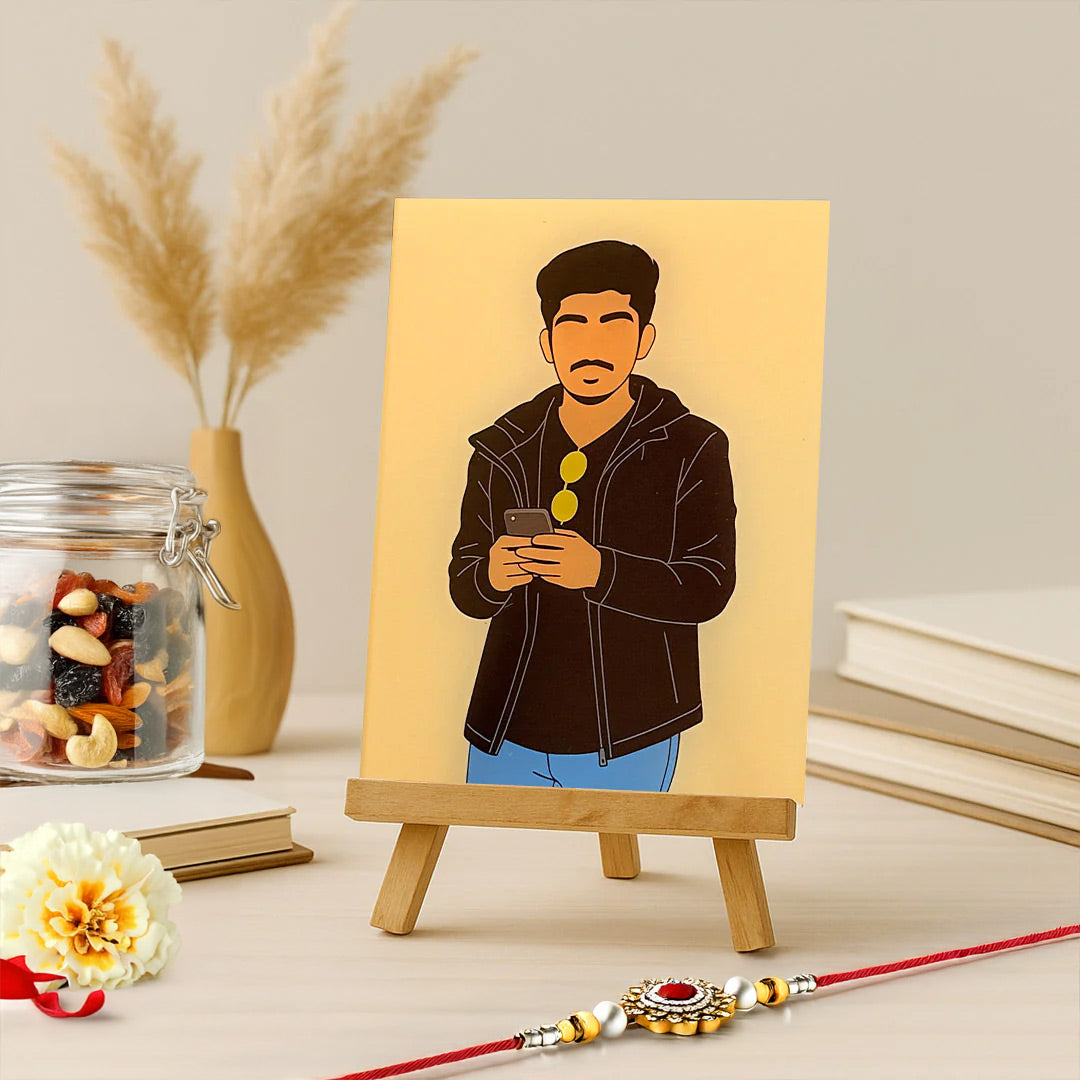 Raksha Bandhan Gift Box for Brother – Personalized Essentials Set | Love Craft Gifts
