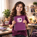 Personalized Princess Fairy Theme Kids Name Slips (2x3 Inch, 28 Stickers) – Custom Name & Photo School Labels | Love Craft Gifts