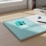 Personalized Study Theme Kids Name Slips (2x3 Inch, 28 Stickers) – Custom Name & Photo School Labels | Love Craft Gifts