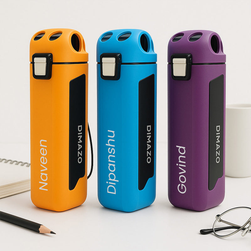 Personalized Name Thermos Bottle – DIMAZO Hot & Cold Vacuum Flask | Love Craft Gifts