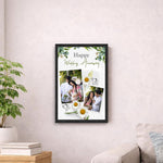 Personalized Wedding Anniversary Photo Wall Frame | Custom Couple Memory Keepsake Gift 8x12" | Love Craft Gifts™