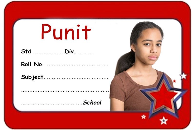 Personalised Photo Name Slips | Love Craft Gifts