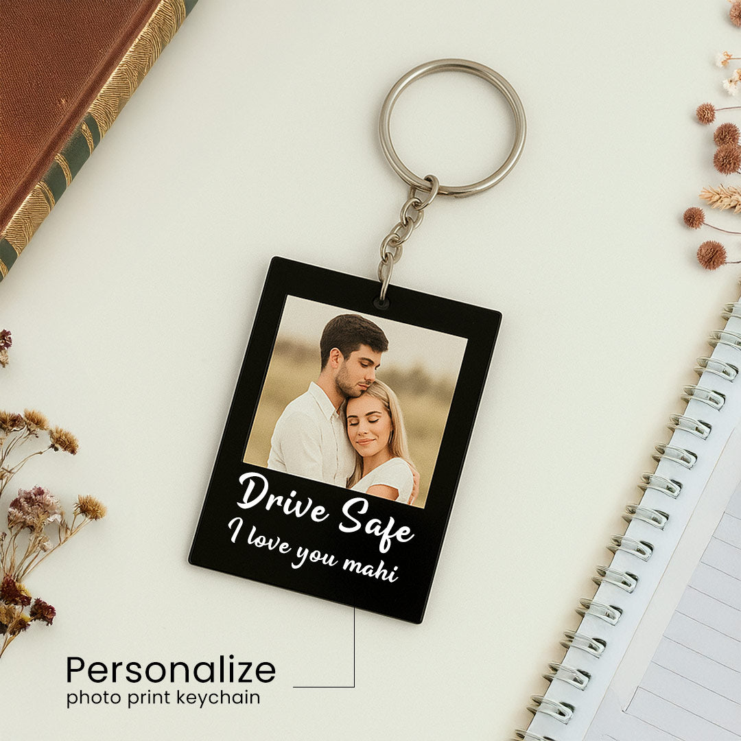 Photo or Name Keychain | Love Craft Gifts