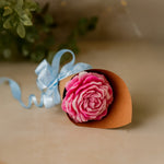 Handcrafted Flower Soap Candle with Gift Wrap | Love Craft Gifts