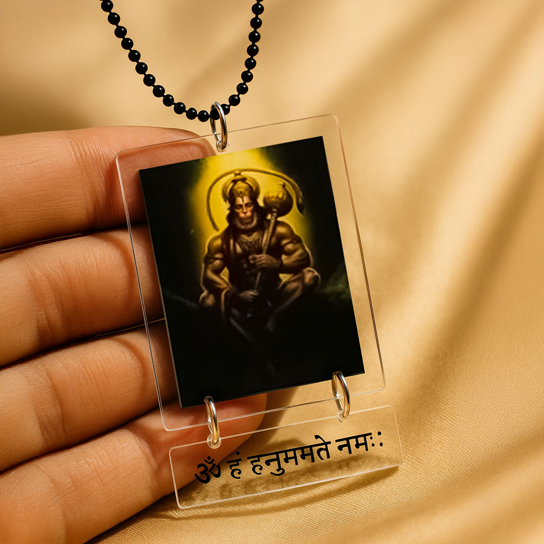 Hanuman Ji Car Hanger – 2×3" | Love Craft Gifts