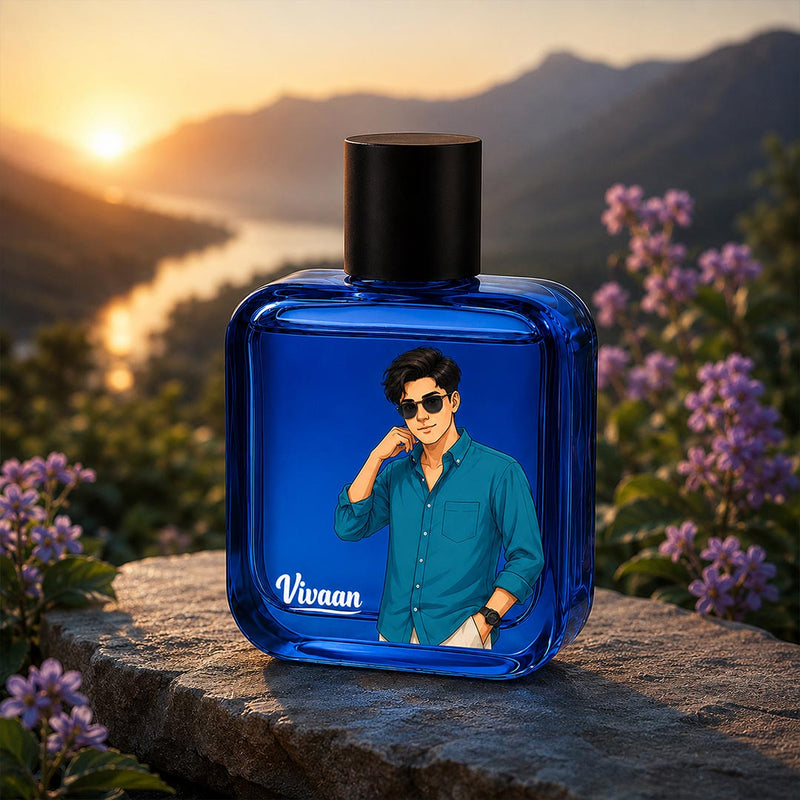 Premium Personalized Wild Stone Hydra Energy Perfume | Custom Gift for Husband, Boyfriend & Brother | Love Craft Gifts™