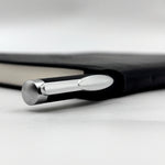Personalized Black Pen & Black Notebook Combo | Love Craft Gifts
