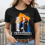 Personalized Nami Anime Name T-Shirt for Women – Custom Printed Black Tee | Love Craft Gifts