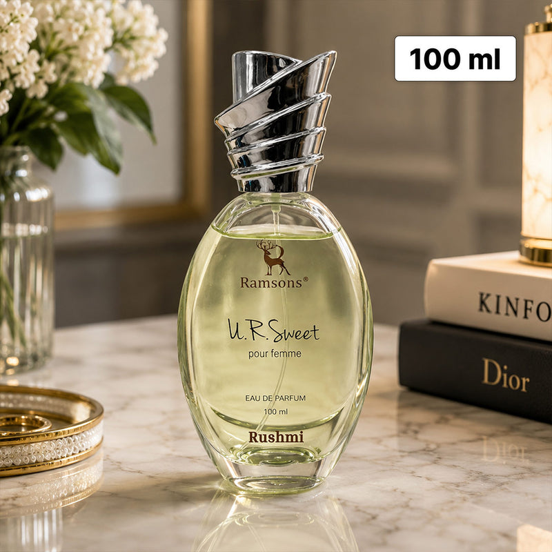 Personalized Ramsons U R Sweet Eau De Parfum with Custom Name | Luxury Perfume Gift for Women & Girls - 100ml | Love Craft Gifts™