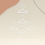 Mini White Acrylic Hangers with Stand | Love Craft Gifts