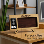 Personalized Wooden TV Style Photo Frame | Love Craft Gifts