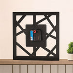 Personalized Geometric Wooden Wall Clock | Love Craft Gifts