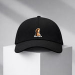 Personalized Photo Printed Black Cap for Women – Custom Name & Picture Adjustable Baseball Hat | Love Craft Gifts