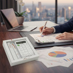 Pierre Cardin Calculator & Ball Pen Gift Set | Love Craft Gifts