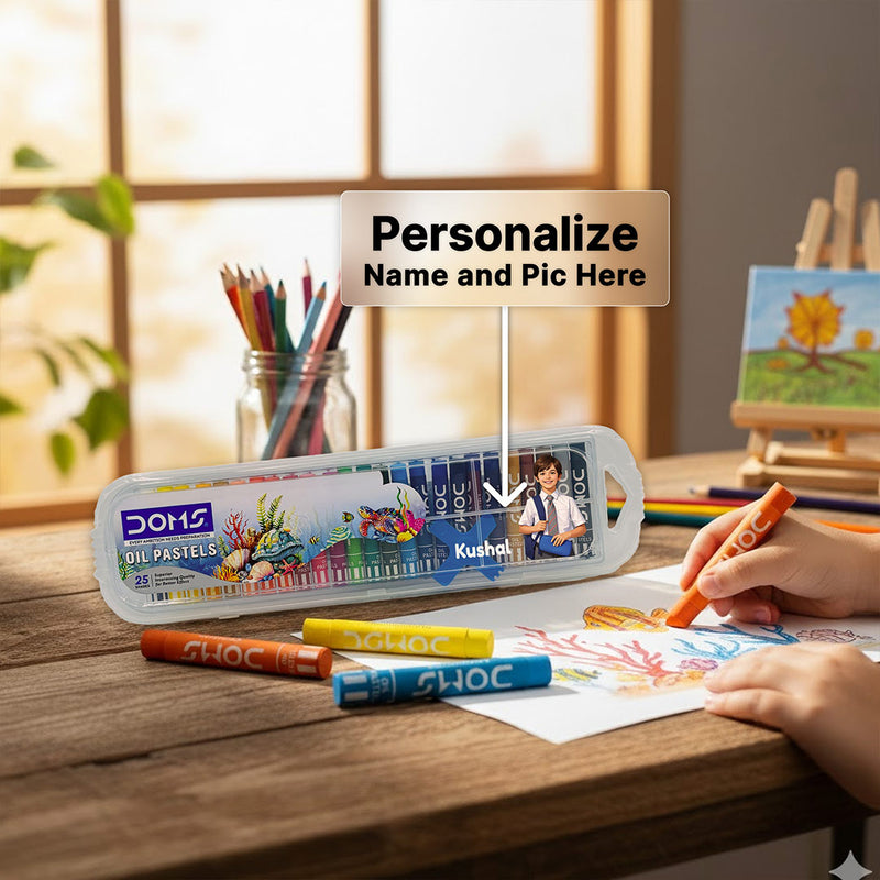 Personalized DOMS Oil Pastel Crayons – 25 Shades