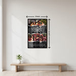 Farewell Vibes Personalized Photo Collage Wall Frame (8×12”) | Love Craft Gifts