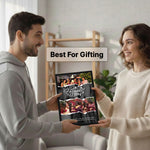 Farewell Vibes Personalized Photo Collage Wall Frame (8×12”) | Love Craft Gifts