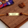 Rudraksha Name Bracelet Best Gift for Brother