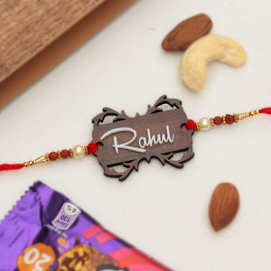 Personalized Name Rakhi for Raksha Bandhan | Love Craft Gifts 