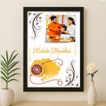 Custom Raksha Bandhan Photo Frame – Rakhi Gift for Brother or Sister | Love Craft Gifts