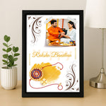 Custom Raksha Bandhan Photo Frame – Rakhi Gift for Brother or Sister | Love Craft Gifts