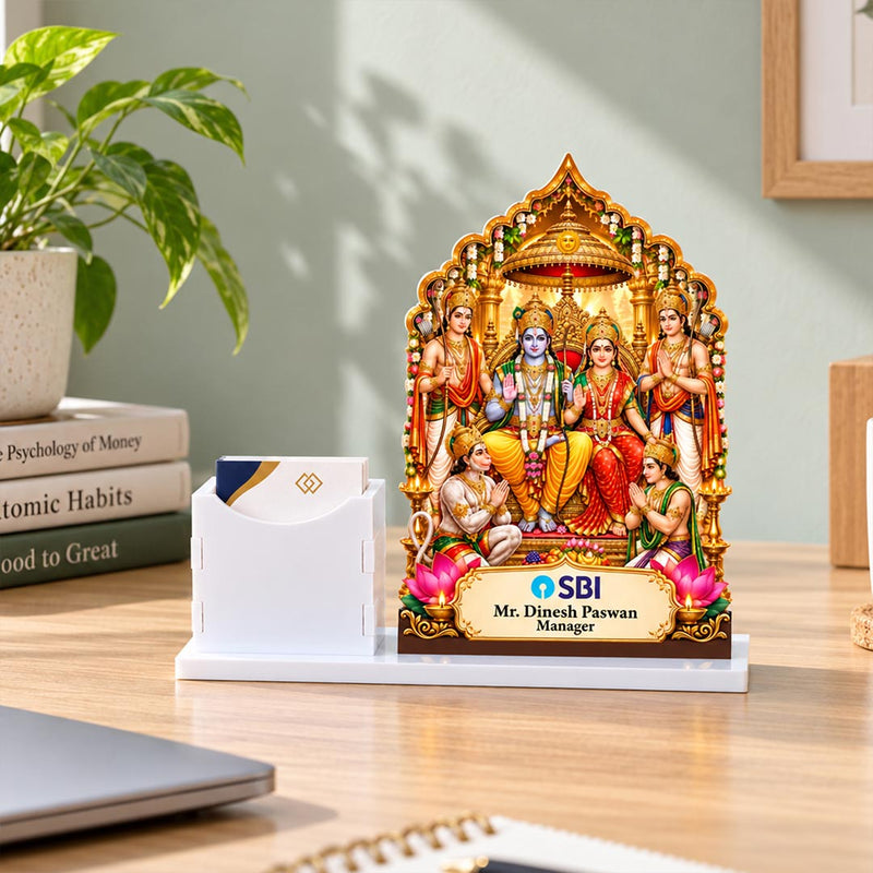 Ram Darbar Office Table Stand | Manager, Employee, Executive & Client Gift | Love Craft Gifts™