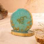 3-Inch Turquoise Resin Ek Onkar Frame | Love Craft Gifts