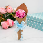 Handcrafted Flower Soap Candle with Gift Wrap | Love Craft Gifts