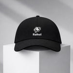Personalized Roaring Tiger Printed Black Cap – Custom Name Adjustable Baseball Hat for Men & Boys | Love Craft Gifts